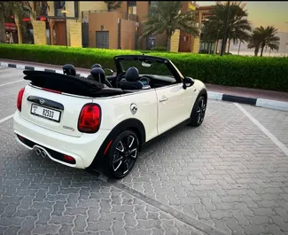 Vermietung Mini Cooper S. Komfort, Premium, Cabrio Fahrzeug zur Miete in VAE ✓ Kaution Einzahlung von 3000 AED ✓ Versicherungsoptionen KFZ-HV.