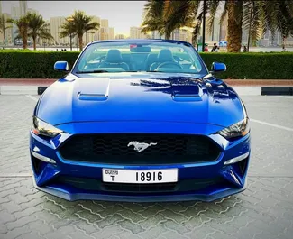 Autovermietung Ford Mustang Cabrio Nr.5651 Automatisch in Dubai, ausgestattet mit einem 2,3L Motor ➤ Von Karim in VAE.