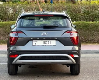 Hyundai Creta 2023 zur Miete verfügbar in Dubai, mit Kilometerbegrenzung unbegrenzte.