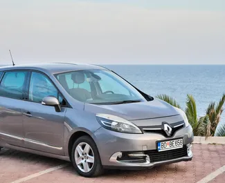 Frontansicht eines Mietwagens Renault Grand Scenic in Budva, Montenegro ✓ Auto Nr.489. ✓ Automatisch TM ✓ 1 Bewertungen.