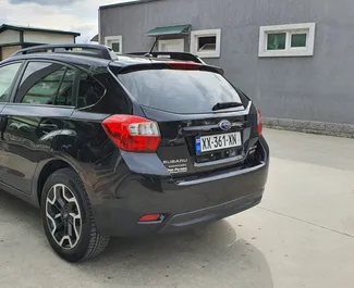 Vermietung Subaru Crosstrek. Komfort, SUV, Crossover Fahrzeug zur Miete in Georgien ✓ Kaution Keine Kaution ✓ Versicherungsoptionen KFZ-HV, VKV Komplett, Insassen, Diebstahlschutz, Keine Kaution.