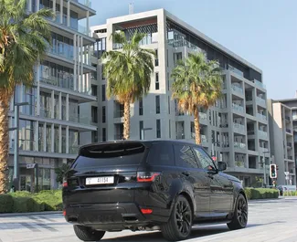 Autovermietung Land Rover Range Rover Sport Nr.6035 Automatisch in Dubai, ausgestattet mit einem 4,0L Motor ➤ Von Akil in VAE.