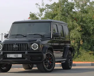 Autovermietung Mercedes-Benz G63 AMG Nr.6164 Automatisch in Dubai, ausgestattet mit einem 4,0L Motor ➤ Von Akil in VAE.