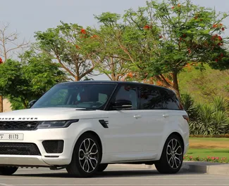 Autovermietung Land Rover Range Rover Sport Nr.6036 Automatisch in Dubai, ausgestattet mit einem 4,0L Motor ➤ Von Akil in VAE.