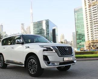 Autovermietung Nissan Patrol Nr.6168 Automatisch in Dubai, ausgestattet mit einem 4,0L Motor ➤ Von Akil in VAE.