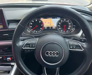 Vermietung Audi A6. Premium Fahrzeug zur Miete auf Zypern ✓ Kaution Einzahlung von 1500 EUR ✓ Versicherungsoptionen KFZ-HV, TKV, VKV Plus, VKV Komplett, Diebstahlschutz, Junge.