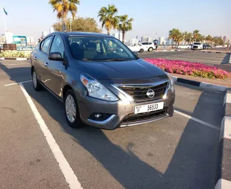 Autovermietung Nissan Versa Nr.6273 Automatisch in Dubai, ausgestattet mit einem 1,6L Motor ➤ Von Karim in VAE.