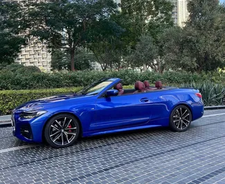 Autovermietung BMW 420i Cabrio Nr.5983 Automatisch in Dubai, ausgestattet mit einem 2,5L Motor ➤ Von Akil in VAE.