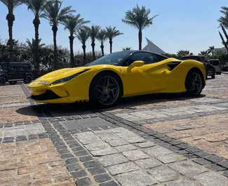 Vermietung Ferrari F8. Premium, Luxus Fahrzeug zur Miete in VAE ✓ Kaution Einzahlung von 5000 AED ✓ Versicherungsoptionen KFZ-HV, TKV.