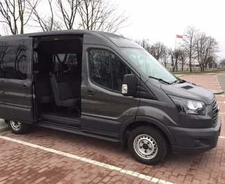 Mietwagen Ford Transit 2019 in Weißrussland, mit Diesel-Kraftstoff und 125 PS ➤ Ab 65 USD pro Tag.