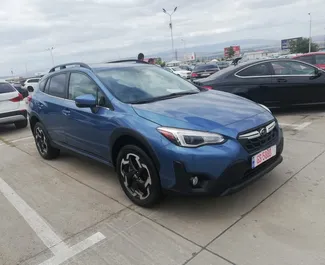 Vermietung Subaru Crosstrek. Komfort, SUV, Crossover Fahrzeug zur Miete in Georgien ✓ Kaution Keine Kaution ✓ Versicherungsoptionen KFZ-HV, VKV Komplett, Insassen, Diebstahlschutz, Ausland.