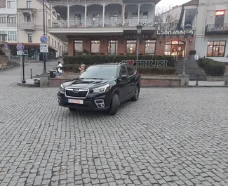 Benzin 2,5L Motor von Subaru Forester Limited 2021 zur Miete in Tiflis.