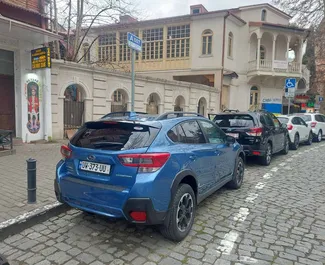 Vermietung Subaru Crosstrek. Komfort, SUV, Crossover Fahrzeug zur Miete in Georgien ✓ Kaution Keine Kaution ✓ Versicherungsoptionen KFZ-HV, VKV Komplett, Insassen, Diebstahlschutz, Ausland.