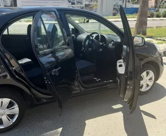 Autovermietung Nissan March Nr.6510 Automatisch in Larnaca, ausgestattet mit einem 1,2L Motor ➤ Von Panik auf Zypern.