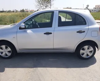 Autovermietung Nissan March Nr.6509 Automatisch in Larnaca, ausgestattet mit einem 1,2L Motor ➤ Von Panik auf Zypern.