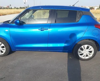 Suzuki Swift 2018 zur Miete verfügbar in Larnaca, mit Kilometerbegrenzung unbegrenzte.