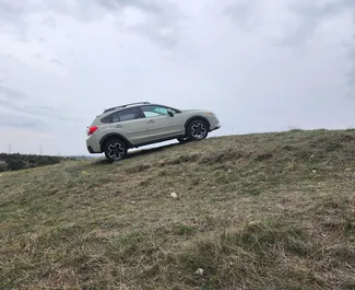 Frontansicht eines Mietwagens Subaru Crosstrek in Tiflis, Georgien ✓ Auto Nr.6483. ✓ Automatisch TM ✓ 0 Bewertungen.