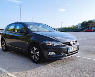 Mietwagen Volkswagen Polo 2019 in Griechenland, mit Benzin-Kraftstoff und 95 PS ➤ Ab 19 EUR pro Tag.