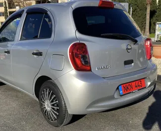 Autovermietung Nissan March Nr.2527 Automatisch in Limassol, ausgestattet mit einem 1,2L Motor ➤ Von Alik auf Zypern.