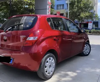 Autovermietung Hyundai i20 Nr.6432 Schaltgetriebe in Tirana, ausgestattet mit einem 1,2L Motor ➤ Von Aldi in Albanien.