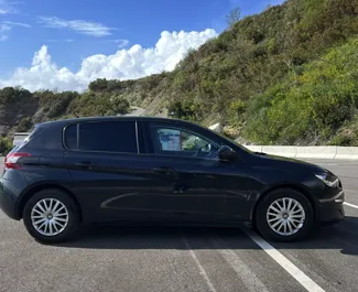 Autovermietung Peugeot 308 Nr.6482 Schaltgetriebe in Budva, ausgestattet mit einem 1,6L Motor ➤ Von Luka in Montenegro.