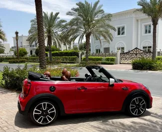 Autovermietung Mini John Cooper Works Convertible Nr.6646 Automatisch in Dubai, ausgestattet mit einem 2,0L Motor ➤ Von Akil in VAE.