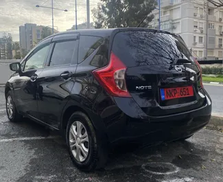 Mietwagen Nissan Note 2017 auf Zypern, mit Benzin-Kraftstoff und 88 PS ➤ Ab 20 EUR pro Tag.