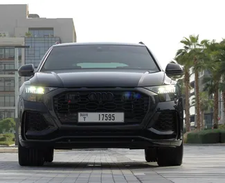 Autovermietung Audi RS Q8 Nr.6645 Automatisch in Dubai, ausgestattet mit einem 4,0L Motor ➤ Von Akil in VAE.