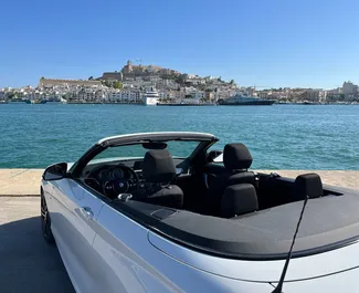 Autovermietung BMW 218i Cabrio Nr.6607 Automatisch am Flughafen Ibiza, ausgestattet mit einem 1,9L Motor ➤ Von Manuel in Spanien.