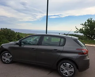 Autovermietung Peugeot 308 Nr.7030 Schaltgetriebe in Budva, ausgestattet mit einem 1,6L Motor ➤ Von Mirko in Montenegro.