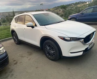 Frontansicht eines Mietwagens Mazda CX-5 in Tiflis, Georgien ✓ Auto Nr.7025. ✓ Automatisch TM ✓ 1 Bewertungen.