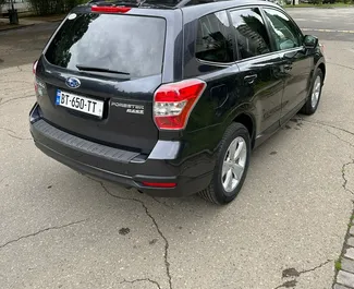 Vermietung Subaru Forester. Komfort, SUV, Crossover Fahrzeug zur Miete in Georgien ✓ Kaution Keine Kaution ✓ Versicherungsoptionen KFZ-HV, VKV Komplett, Diebstahlschutz, Ausland, Keine Kaution.