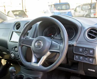 Nissan Note 2019 zur Miete verfügbar in Larnaca, mit Kilometerbegrenzung unbegrenzte.