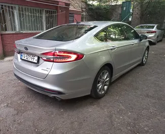 Vermietung Ford Fusion Sedan. Komfort, Premium Fahrzeug zur Miete in Georgien ✓ Kaution Einzahlung von 500 GEL ✓ Versicherungsoptionen KFZ-HV, VKV Plus, Diebstahlschutz.