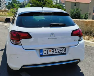 Vermietung Citroen C4. Komfort, Crossover Fahrzeug zur Miete in Montenegro ✓ Kaution Einzahlung von 100 EUR ✓ Versicherungsoptionen KFZ-HV, TKV, Ausland.