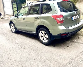 Vermietung Subaru Forester. Komfort, SUV, Crossover Fahrzeug zur Miete in Georgien ✓ Kaution Keine Kaution ✓ Versicherungsoptionen KFZ-HV, VKV Plus.