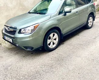 Benzin 2,5L Motor von Subaru Forester 2014 zur Miete in Tiflis.