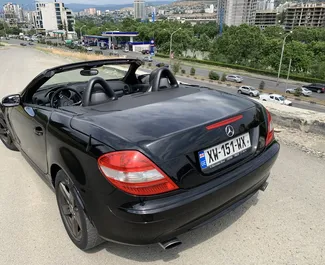 Mietwagen Mercedes-Benz SLK Cabrio 2004 in Georgien, mit Benzin-Kraftstoff und 163 PS ➤ Ab 150 GEL pro Tag.