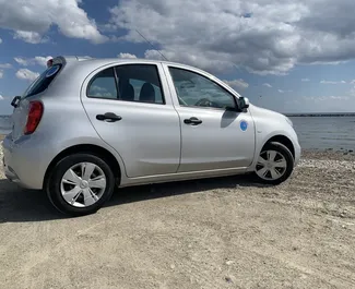 Nissan March 2018 zur Miete verfügbar in Larnaca, mit Kilometerbegrenzung unbegrenzte.