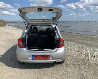 Benzin 1,2L Motor von Nissan March 2018 zur Miete in Larnaca.