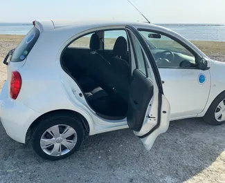 Benzin 1,2L Motor von Nissan March 2015 zur Miete in Larnaca.