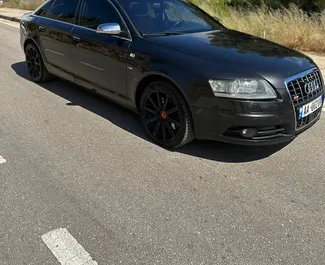 Vermietung Audi A6. Premium Fahrzeug zur Miete in Albanien ✓ Kaution Einzahlung von 300 EUR ✓ Versicherungsoptionen KFZ-HV.