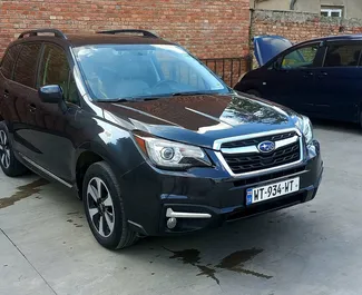 Mietwagen Subaru Forester 2017 in Georgien, mit Benzin-Kraftstoff und 170 PS ➤ Ab 95 GEL pro Tag.