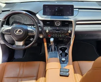 Lexus RX 350 2021 zur Miete verfügbar in Dubai, mit Kilometerbegrenzung 250 km/Tag.