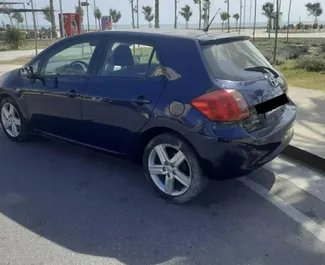 Autovermietung Toyota Auris Nr.7433 Schaltgetriebe in Durres, ausgestattet mit einem 2,0L Motor ➤ Von Erald in Albanien.