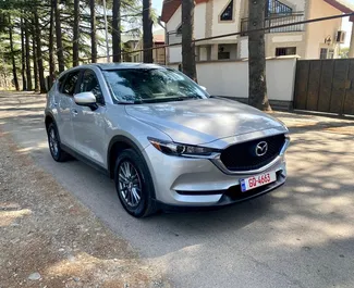 Frontansicht eines Mietwagens Mazda CX-5 in Tiflis, Georgien ✓ Auto Nr.7571. ✓ Automatisch TM ✓ 1 Bewertungen.