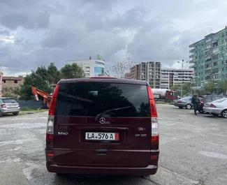 Autovermietung Mercedes-Benz Vito Nr.7340 Schaltgetriebe in Tirana, ausgestattet mit einem 2,2L Motor ➤ Von Skerdi in Albanien.