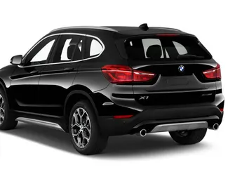 Frontansicht eines Mietwagens BMW X1 in Belgrad, Serbien ✓ Auto Nr.7703. ✓ Automatisch TM ✓ 0 Bewertungen.