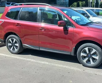 Vermietung Subaru Forester. Komfort, SUV, Crossover Fahrzeug zur Miete in Georgien ✓ Kaution Keine Kaution ✓ Versicherungsoptionen KFZ-HV, TKV, VKV Komplett, Insassen, Diebstahlschutz.