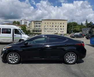 Mietwagen Hyundai Elantra 2015 in Georgien, mit Benzin-Kraftstoff und 175 PS ➤ Ab 85 GEL pro Tag.